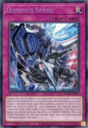Dominus Spark (V.1 - Secret Rare) - Blazing Dominion (Secret Rare) [BLZD-077]