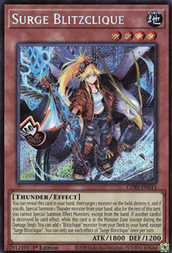 Surge Blitzclique (V.1 - Secret Rare)