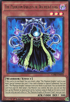 The Phantom Knights of Decayed Cloak (V.1 - Ultra Rare)