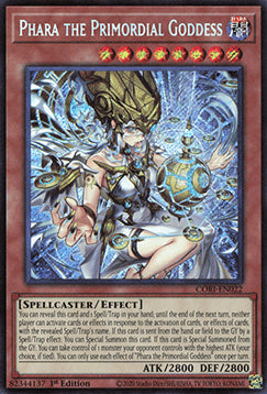 Phara the Primordial Goddess (V.1 - Secret Rare)