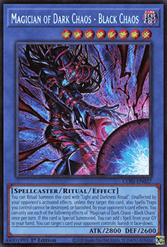 Magician of Dark Chaos - Black Chaos (V.1 - Secret Rare)
