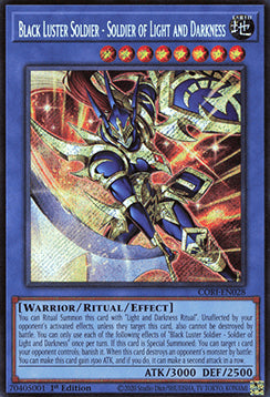 Black Luster Soldier - Soldier of Light and Darkness (V.1 - Secret Rare)