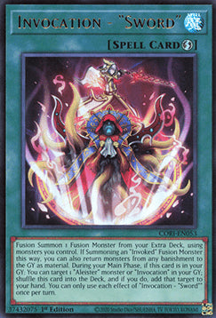 Invocation "Sword" (V.1 - Ultra Rare)